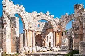 حنية الهيكل في الكاتدرائية في دير القديس سمعان العمودي