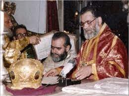 البطريرك اغناطيوس الرابع يرسمه اسقفا ووكيلا بطريركيا في هيكل الكاتدرائية المريمية بدمشق