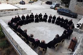 لقاء روحي تنظيمي معتاد لكهنة ابرشية دمشق وريفها( ابرشية المقر البطريركي) في دير القديس جاورجيوس