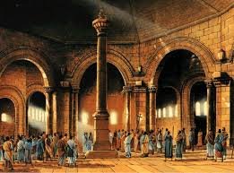 دير القديس سمعان في اوج حضوره الرهباني