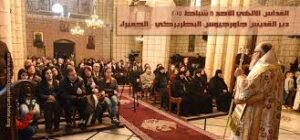 قداس الهي في الدير برئاسة غبطة البطريرك يوحنا لمخيم روحي شبابي في الدير