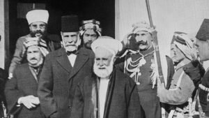 الانكليز يساعدون الشريف حسين