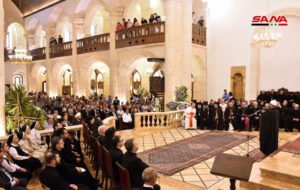 كاتدرائية النبي الياس في حلب من الداخل