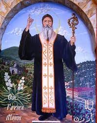 القديس الراهب مارون الأرثوذكسي- الماروني