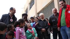 العمل الانساني في سورية