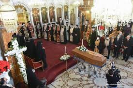 جنازة المطران لوقا الخوري برئاسة غبطة البطريرك يوحنا العاشر