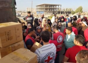 العمل الانساني في سورية