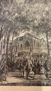 الشعب الأرثوذكسي الدمشقي يحتفل بتنصيب غبطة البطريرك ملاتيوس دوماني في الكاتدرائية المريمية بدمشق  1899