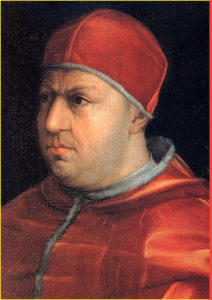 البابا "ليو" العاشر. 