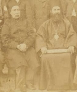 سليمان الخوري عيسى مع مطران حمص اثناسيوس عطا الله