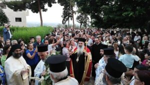 متروبوليت اللاذقية اثناسيوس فهد يرأس احتفلات عيد رقاد السيدة في دير سيدة الجوزية