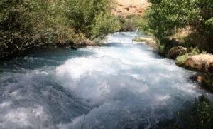  منبع نهر العاصي الذي يصب بخليج السويدية في منطقة انطاكية