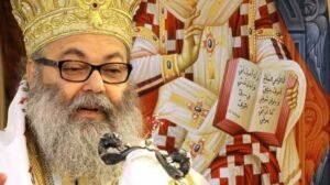 غبطة البطريرك يوحنا العاشر في تنصيبه بطريركاً في كنيسة الصليب المقدس