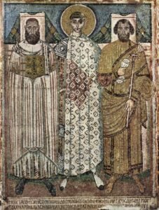 الاقمار الثلاثة القديسون باسيليوس الكبير وغريغوريوس اللاهوتي ويوحنا الذهبي الفم