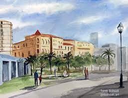 حديقة شارل دباس في وسط بيروت