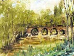 لوحة للفنان ميشيل كرشة