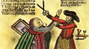 بطرس الأكبر في حملته على اللحى