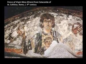 ايقونة العذراء المتضرعة