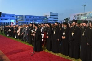 غبطة البطريرك يوحنا العاشر يفتتح العام الدراسي في جامعة البلمند 