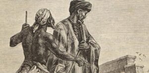 رسم ابن بطوطة في احدى رحلاته