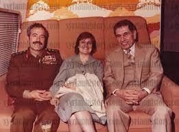 مصطفى وناهد طلاس واكرم العجة