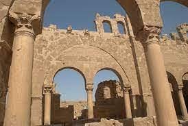 الشارع المستقيم والصهاريج المائية في سرجيوبوليس