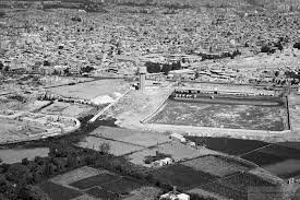 منطقة حي باب مصلى بعد هدم الباب في مدخل محلة الميدان