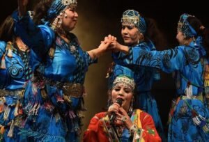 صورة أرشيفية من احتفالات الأمازيغ برأس السنة الأمازيغية. يناير/كانون الثاني 2015