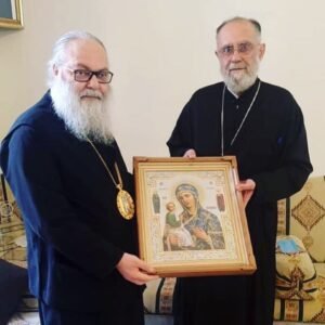 غبطة البطريرك الانطاكي يوحنا العاشر وسيادة متروبوليت اميركا الشمالية سابا اسبر