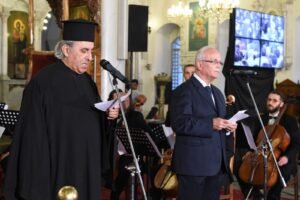 انا والاب د. يوحنا اللاطي نقرأ مقاطع افتطفت من هذه التأملاتلقد كانت شآم الروح هي الكنيسة الأنطاكية، منذ البدء ولما تزل الكنيسة الحية