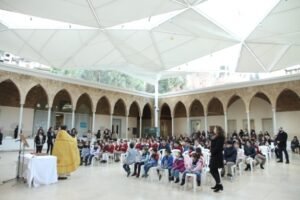 احتفال المدرسة بعيد اقمار الثلاثة