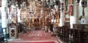 كنيسة دير القديسة كاتلاينا من الداخل