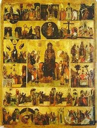 عذراء المديح Παναγία των Χαιρετισμών