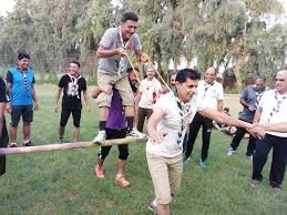 من الالعاب في المخيمات الكشفية