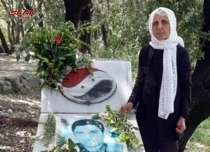 ضريح الشهيد ودموع الام