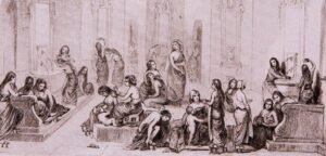 حمام النسوان من طقوس العرس الشامي