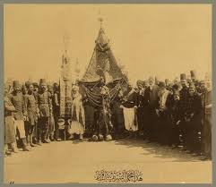 موكب الحج منطلقاً من دمشق الى الحجاز