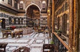 جمال بيت العائلة الدمشقي