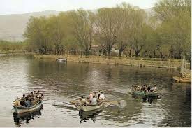 نبع بردى كما كان  في سبعينيات القرن 20