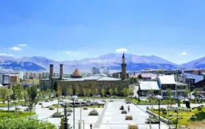 مشهد عام حالي لمدينة ارضروم