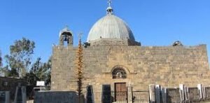 كاتدرائية القديس جاورجيوس الرومية في ازرع مطلع القرن الخامس المسيحي