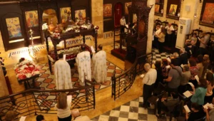 اول صلاة في الكاتدرائية بعد عشر سنوات