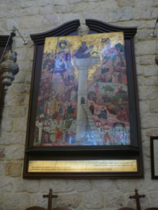 ايقونة  القديس سمعان العمودي الأصغر سناً،تصوير الاب يوسف المصوِّر 