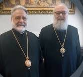 مع غبطة ابينا البطريرك يوحنا العاشر بطريرك انطاكية وسائر المشرق