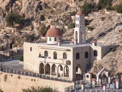 دير القديس جاورجيوس الرهباني البطريركي في صيدنايا في بنيانه الاصلي