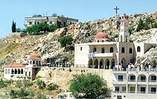 دير القديس جاورجيوس الرهباني في توسعه الحالي