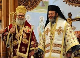 غبطة البطريرك يوحنا العاشر ومطران المانيا اسحق بركات