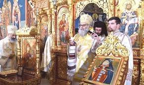 البطريرك يوحنا العاشر يرأس احتفالات الكنيسة الرومانية باعلان قداسة انثيموس الكرجي