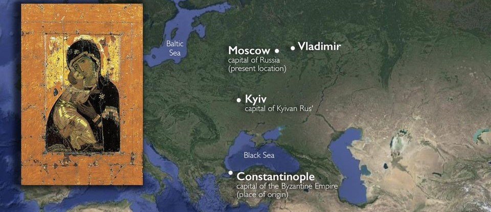 مراكز الحج المسيحي زمن موسكو رومة الثالثة