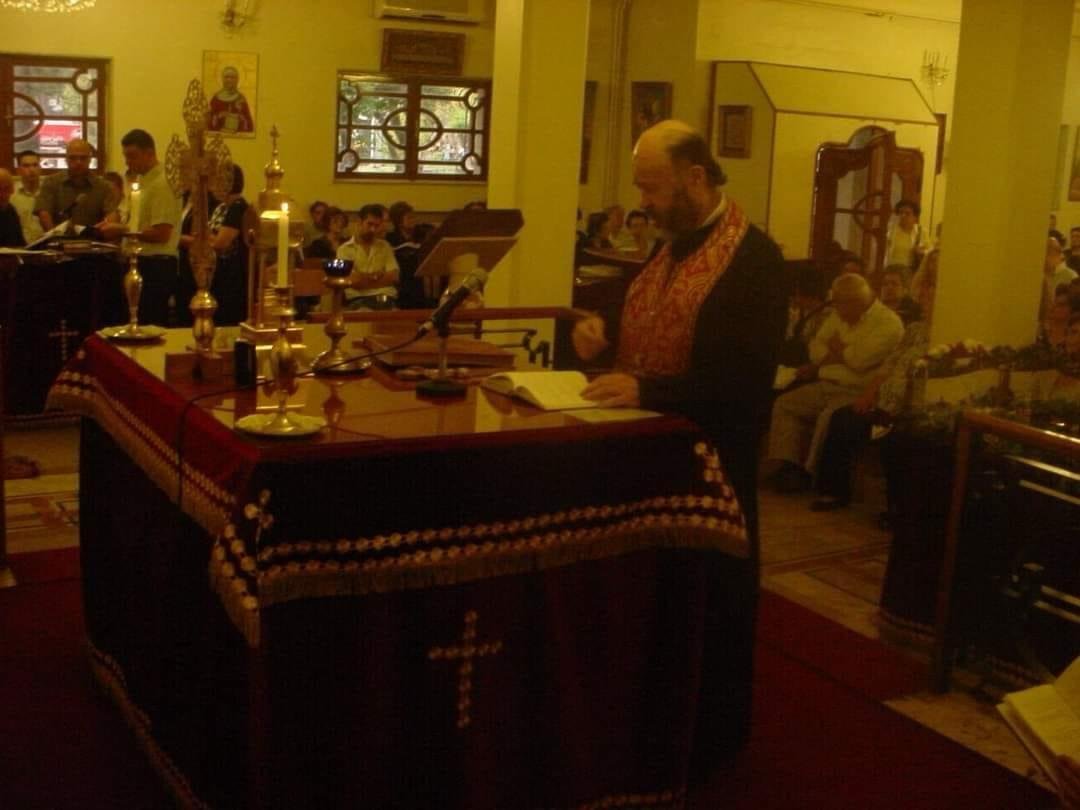 في هيكل كنيسة القديس اغناطيوس الانطاكي بالمالكي